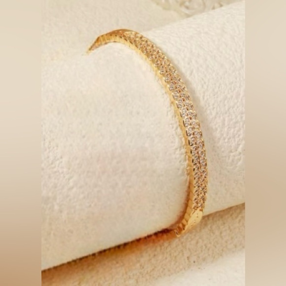 Luxury Gold CZ Bracelet